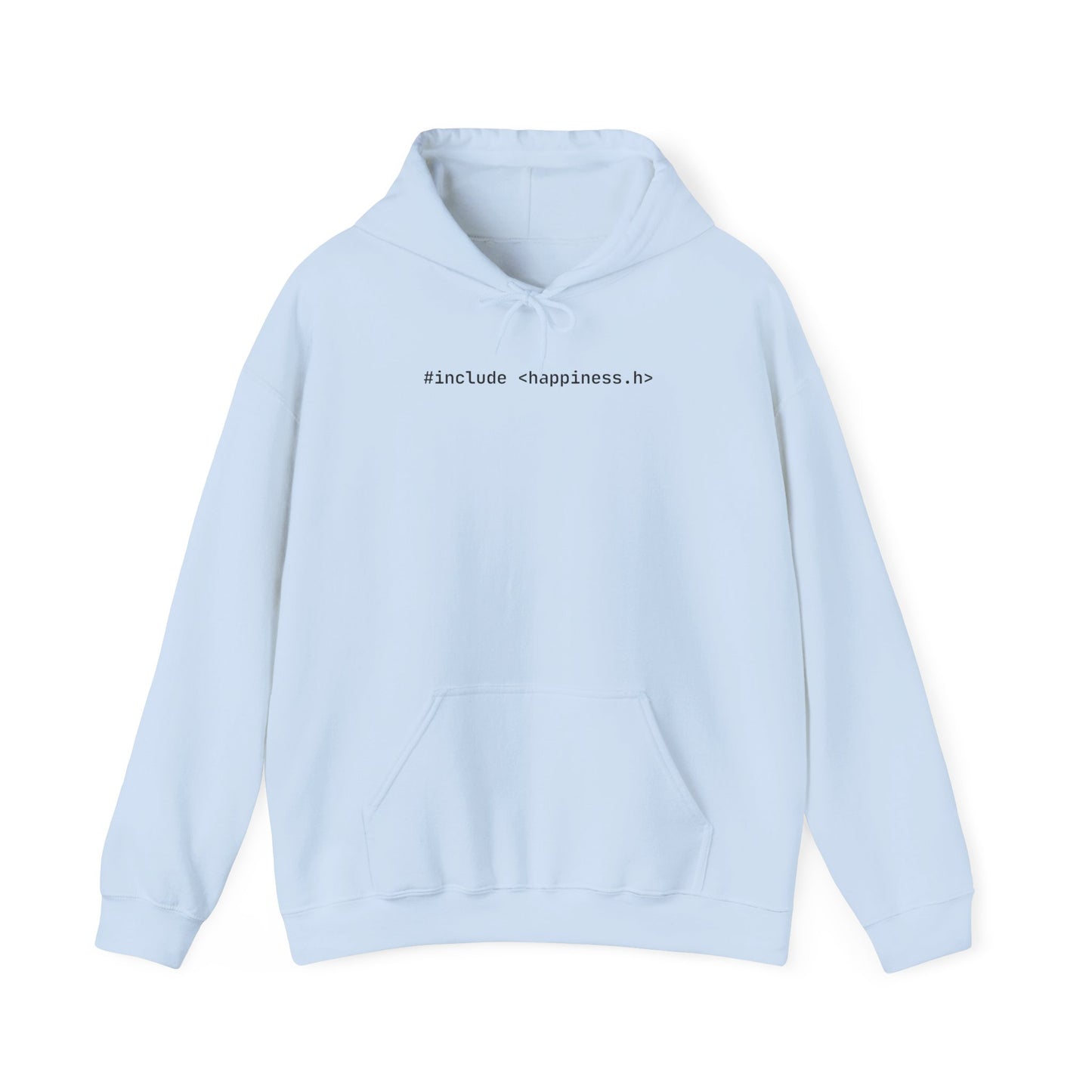 include <happiness.h> Unisex Heavy Blend™ Hooded Sweatshirt for C & C++ Programmer