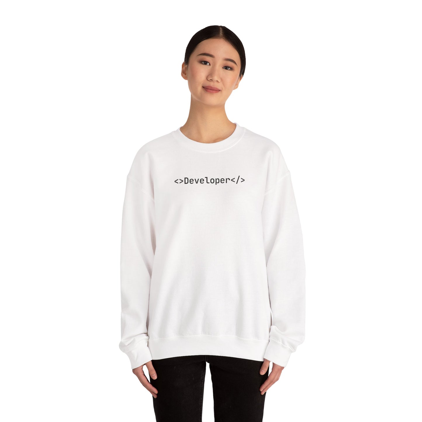 <>Developer</> Unisex Heavy Blend™ Crewneck Sweatshirt