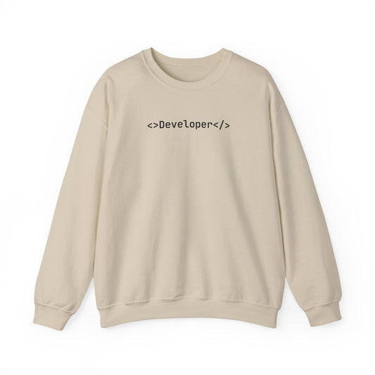 <>Developer</> Unisex Heavy Blend™ Crewneck Sweatshirt
