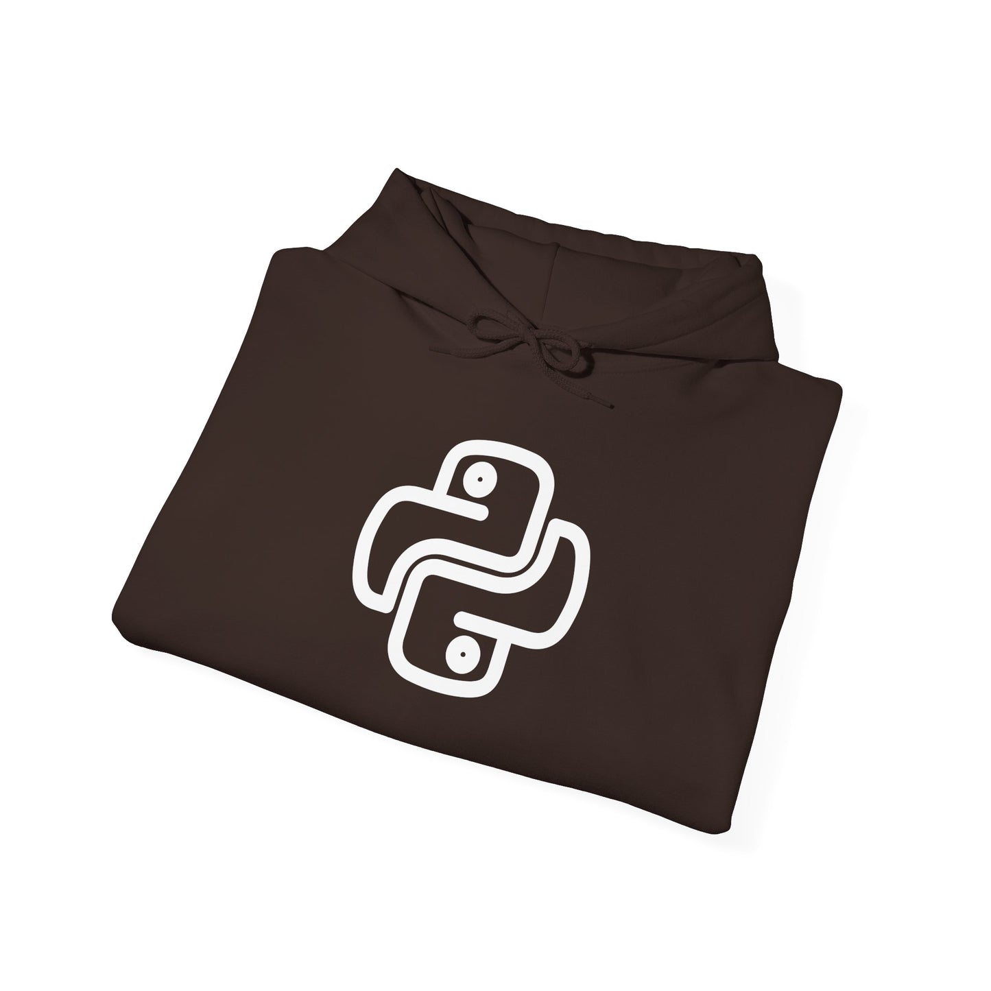 Stylish Unisex Hooded Sweatshirt with for Python Developer, Tech Fashion