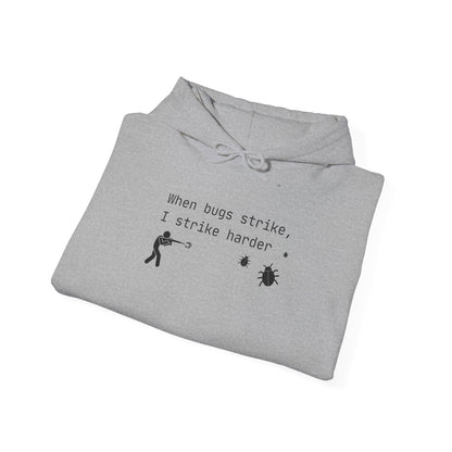 Bug Strike Hoodie - Perfect Gift for Coding Lovers