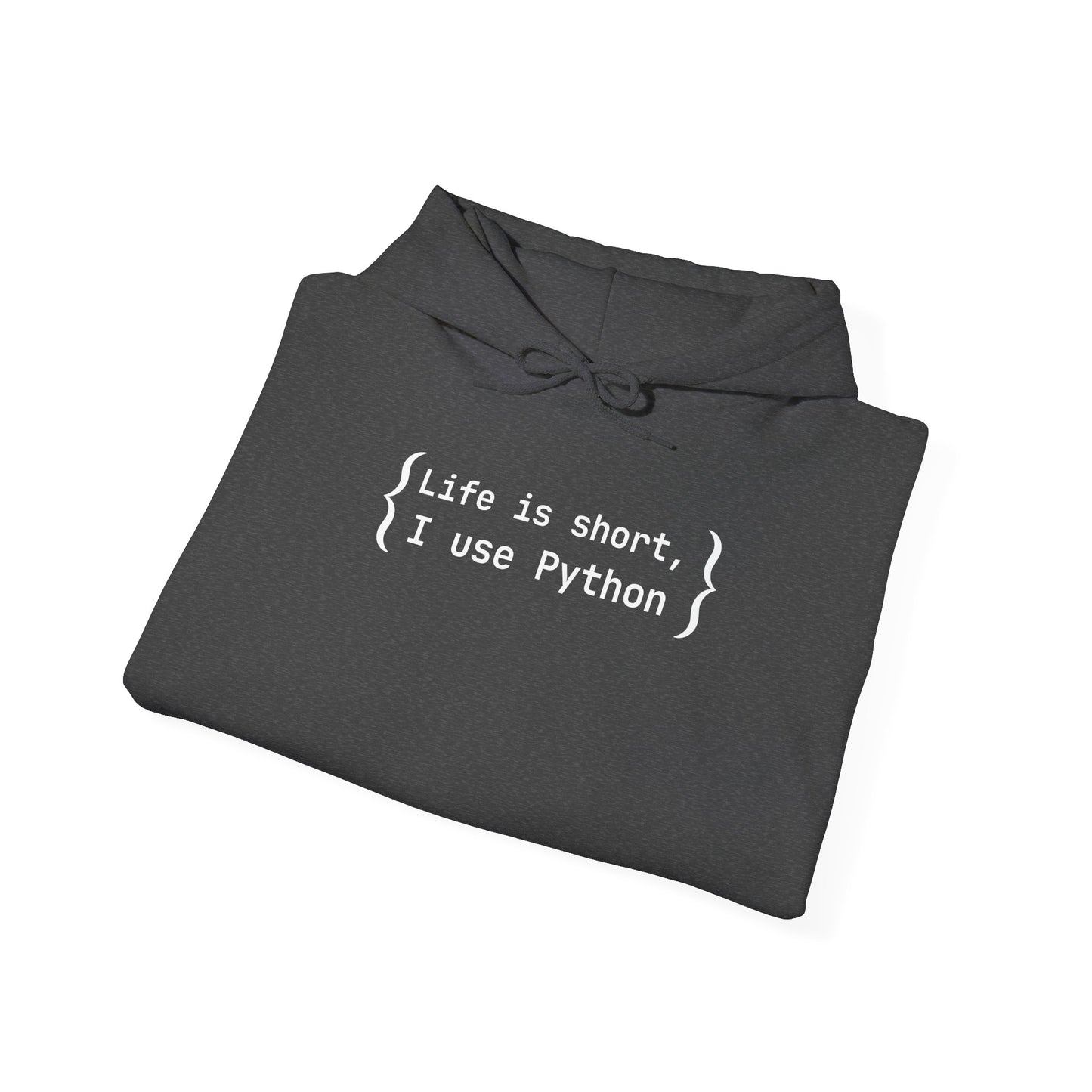 Python Programmer Unisex Hoodie, {Life is Short , I use Python}, Tech Gift for Coders