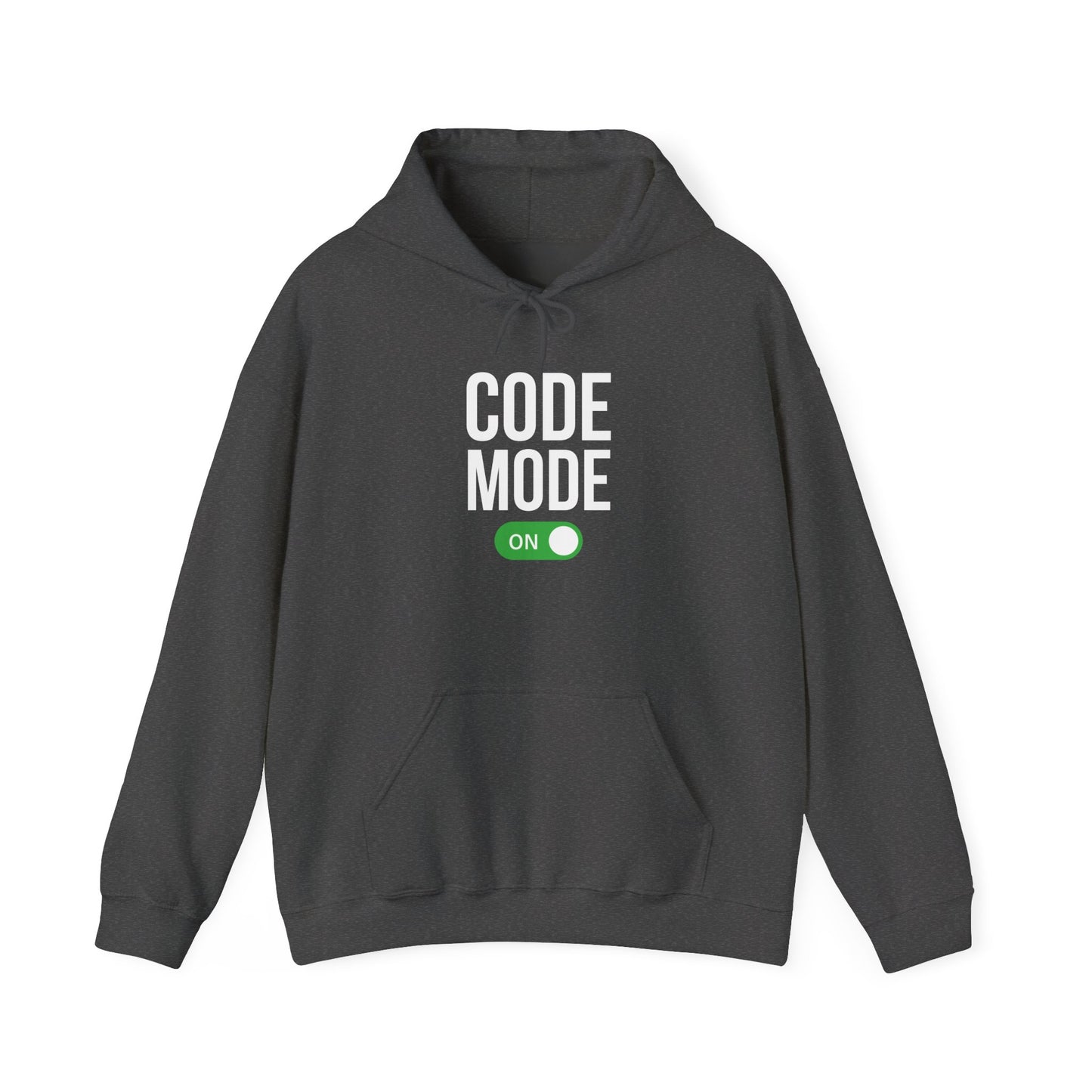 CODE MODE ON - Unisex Heavy Blend Hoodie , Best for Late night Coding session