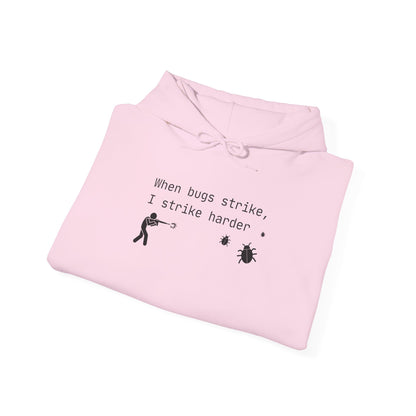 Bug Strike Hoodie - Perfect Gift for Coding Lovers