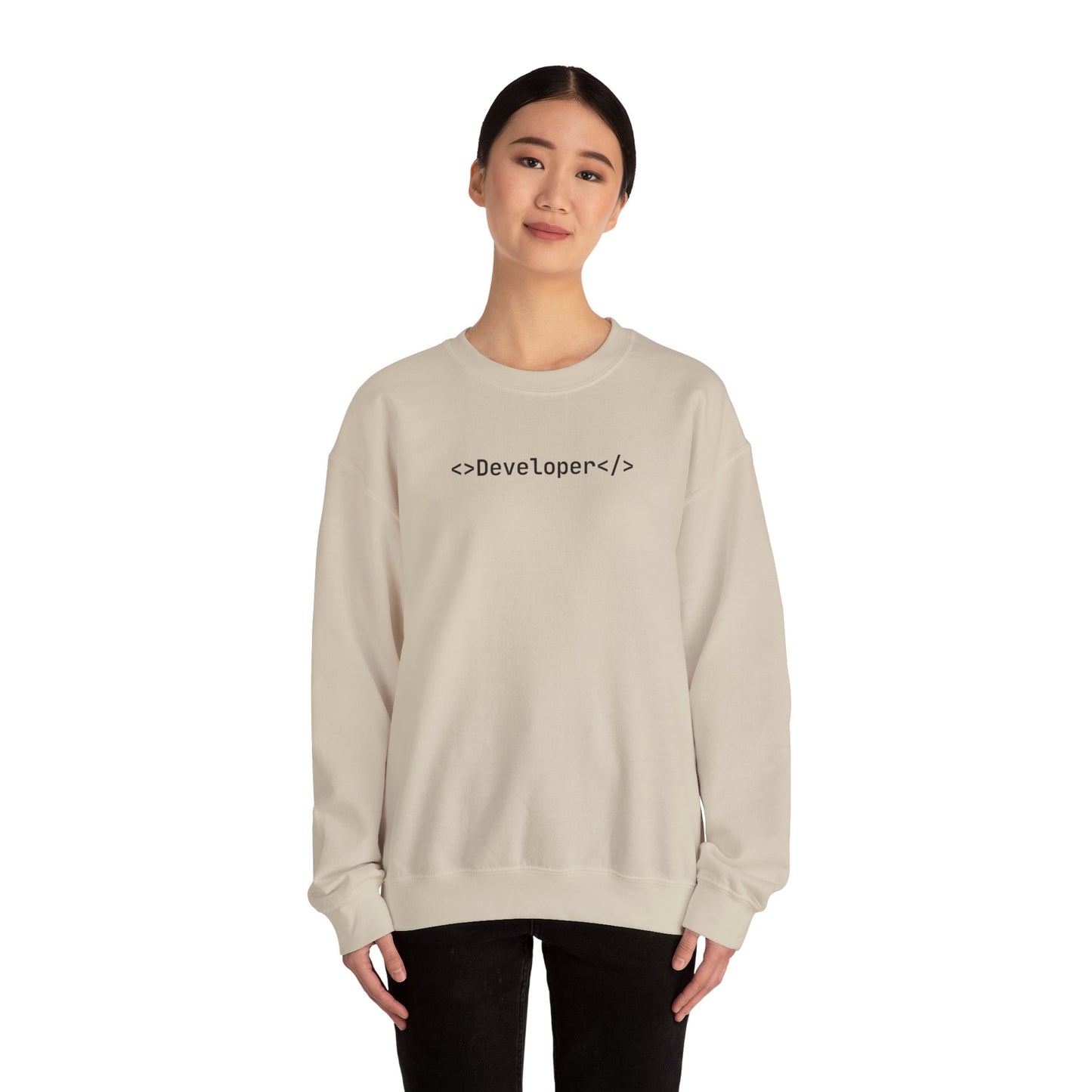 <>Developer</> Unisex Heavy Blend™ Crewneck Sweatshirt
