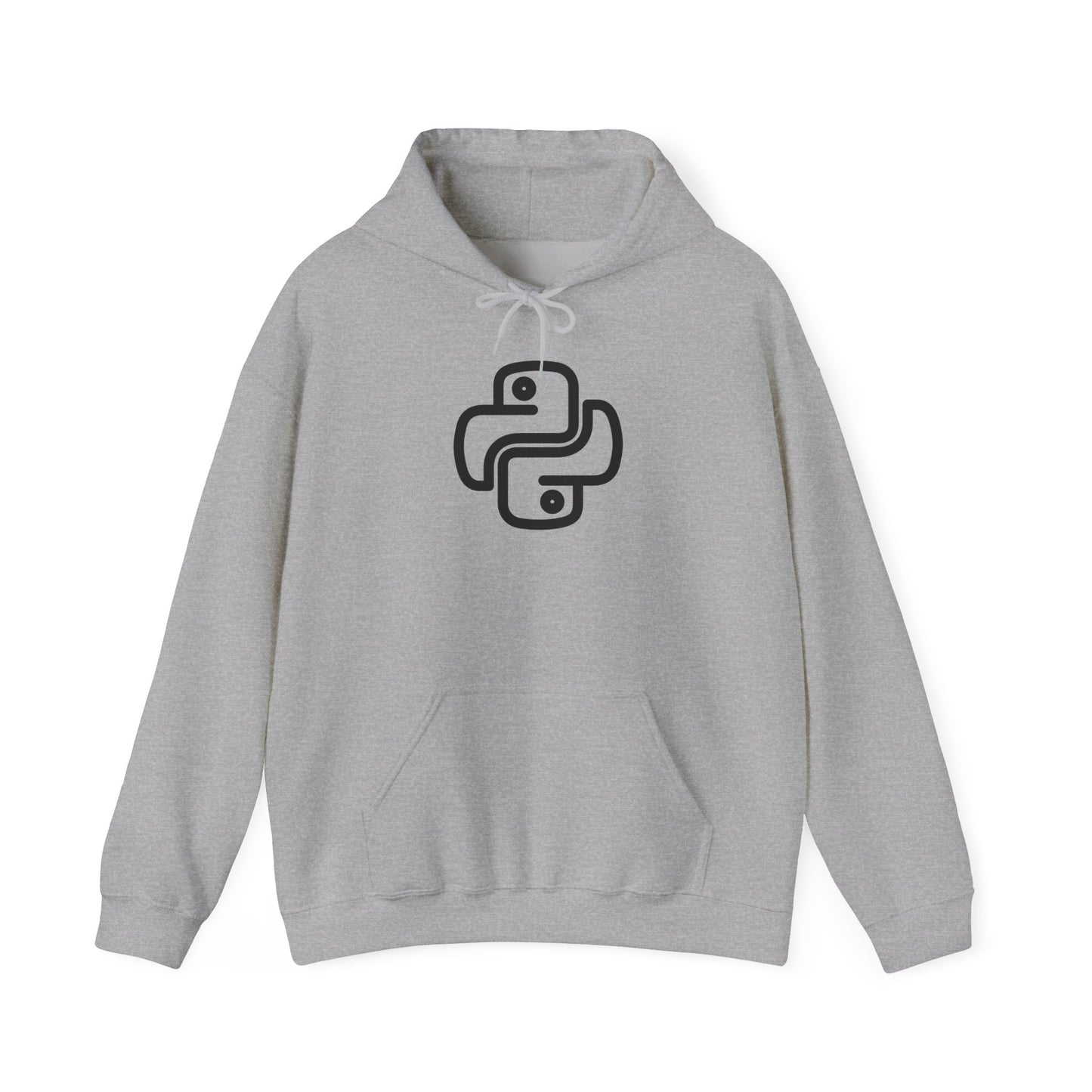 Python Love Unisex Hoodie for Programmers, Perfect Gift for Tech Lovers, Coding Apparel