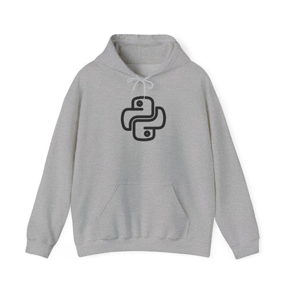 Python Love Unisex Hoodie for Programmers, Perfect Gift for Tech Lovers, Coding Apparel