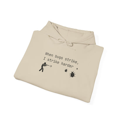Bug Strike Hoodie - Perfect Gift for Coding Lovers