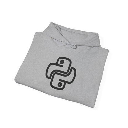 Python Love Unisex Hoodie for Programmers, Perfect Gift for Tech Lovers, Coding Apparel