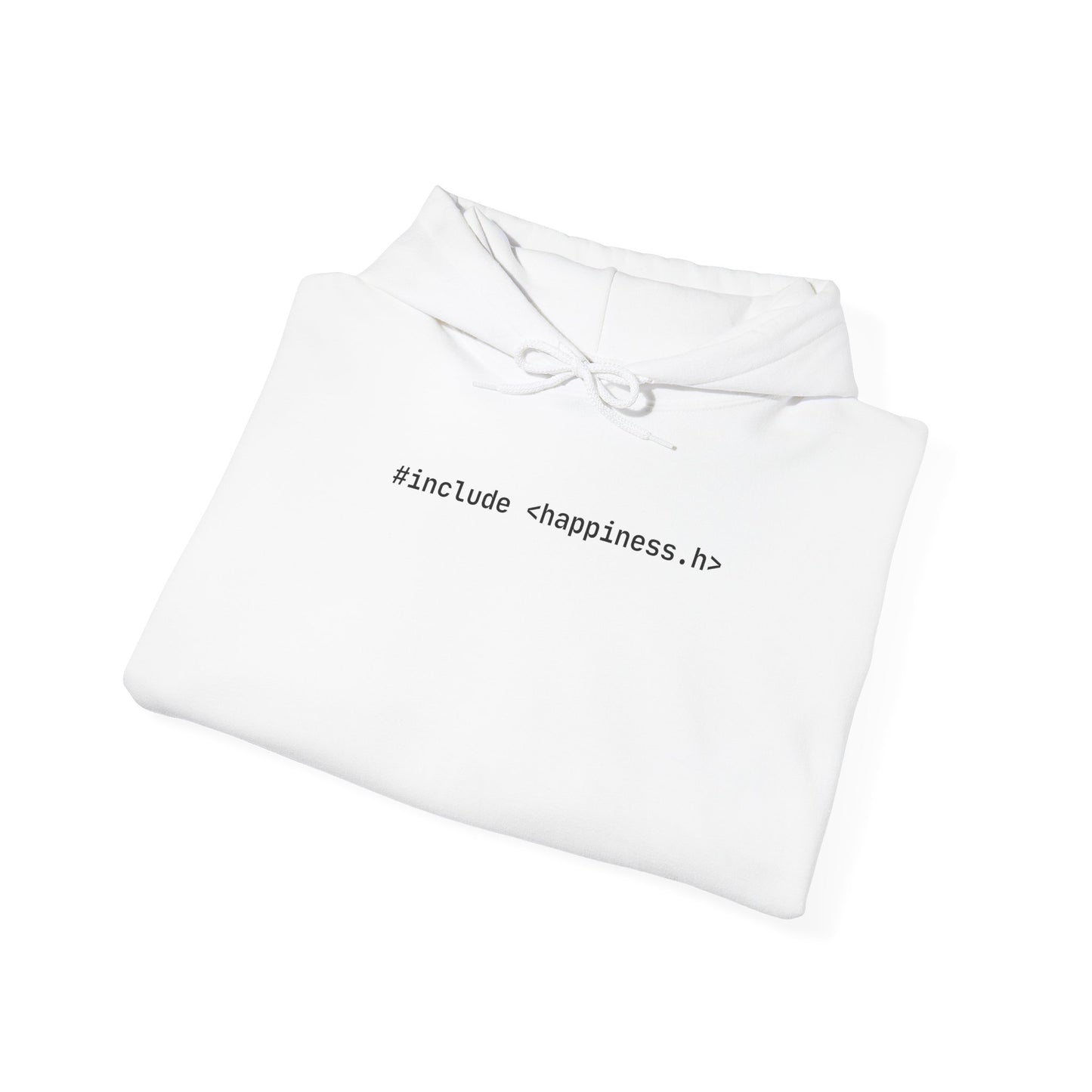 include <happiness.h> Unisex Heavy Blend™ Hooded Sweatshirt for C & C++ Programmer