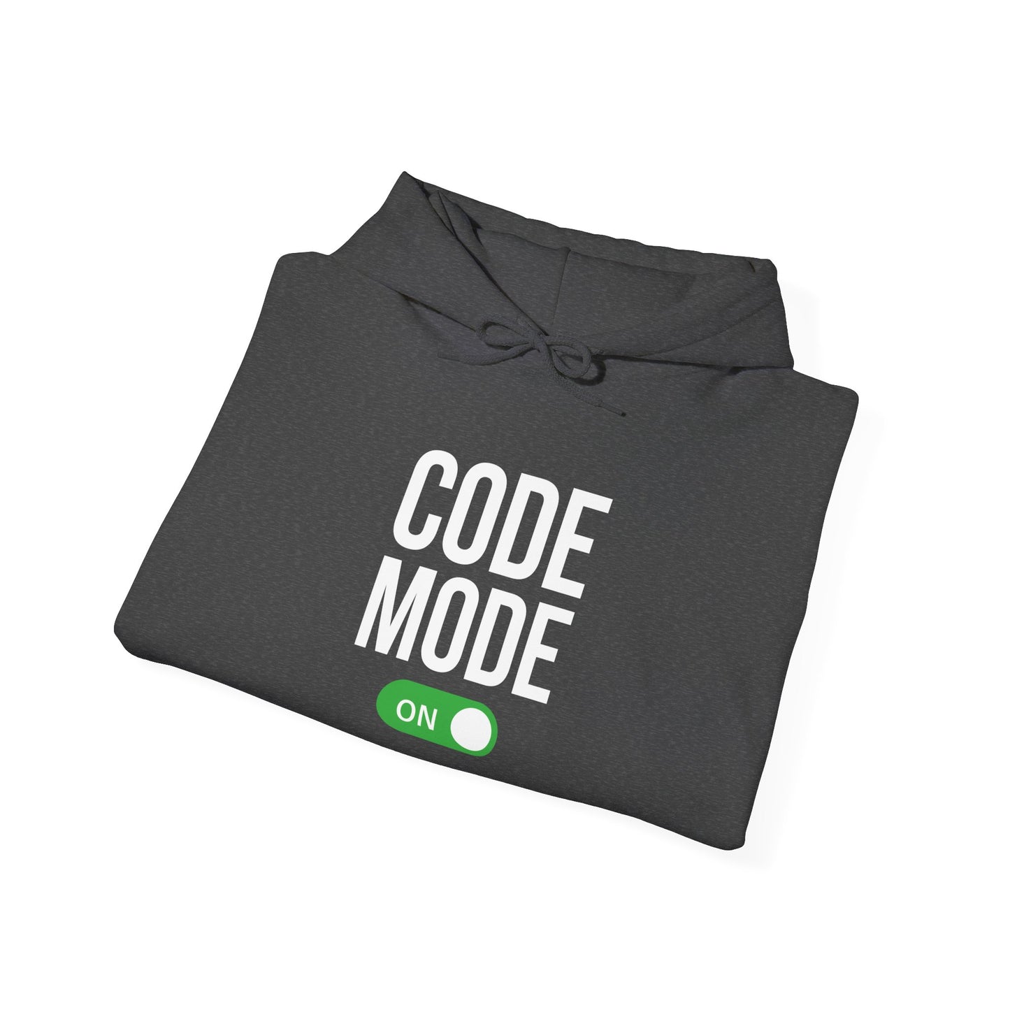 CODE MODE ON - Unisex Heavy Blend Hoodie , Best for Late night Coding session
