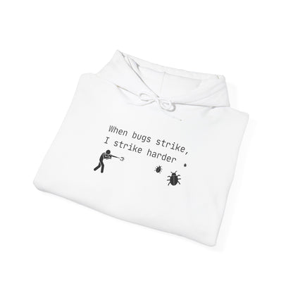 Bug Strike Hoodie - Perfect Gift for Coding Lovers